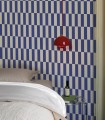 Tetris Stripe Cobalt tapete - Wallcolors  - Exklusive Hintergrundbilder