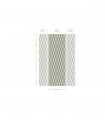 Tetris Stripe Greige tapete - Wallcolors  - Exklusive Hintergrundbilder