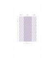 Tetris Stripe Lilac tapete - Wallcolors  - Exklusive Hintergrundbilder