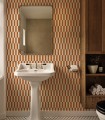 Tetris Stripe Terracotta tapete