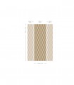 Tetris Stripe Brown tapete - Wallcolors  - Exklusive Hintergrundbilder