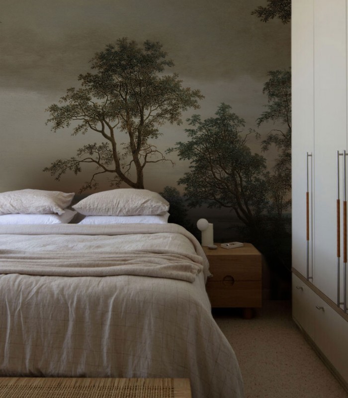Evening Grove tapete - Wallcolors  - Exklusive Hintergrundbilder