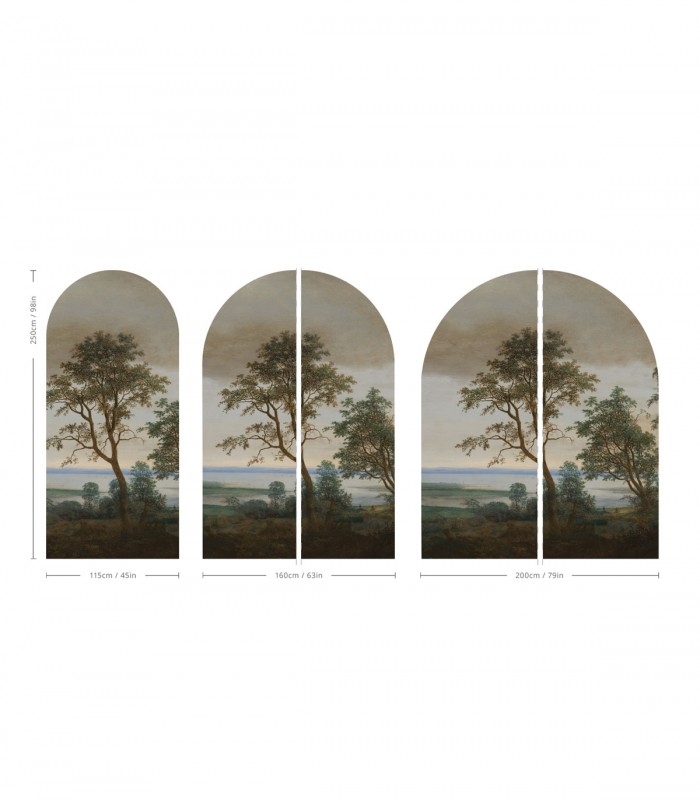 Arch Evening Grove - Wallcolors  - Exclusive Wallpapers
