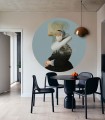 Dots Landscape Muse Blue - Wallcolors  - Exclusive Wallpapers