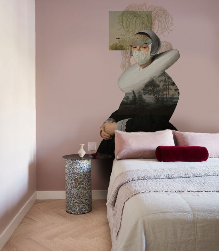 Landscape Muse Pink wallpaper - Wallcolors  - Exclusive Wallpapers
