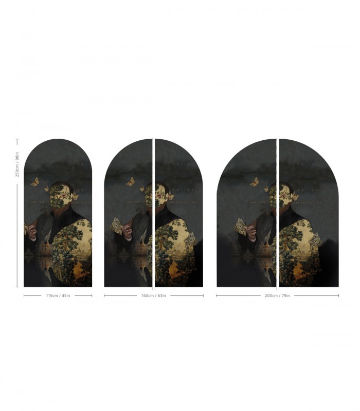 Arch Gentleman Moth - Wallcolors  - Exklusive Hintergrundbilder