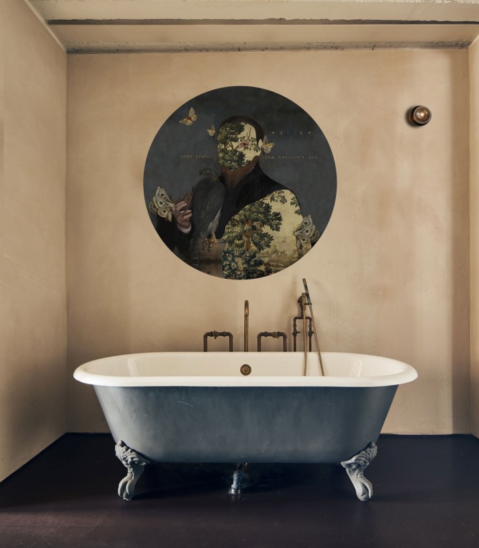 Dots Lighting Gentleman Moth - Wallcolors  - Exklusive Hintergrundbilder