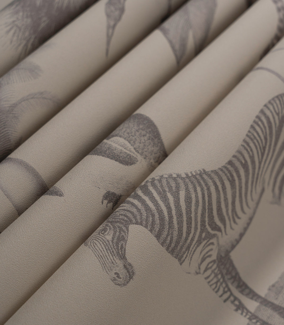 Tapeta Vintage animals beige