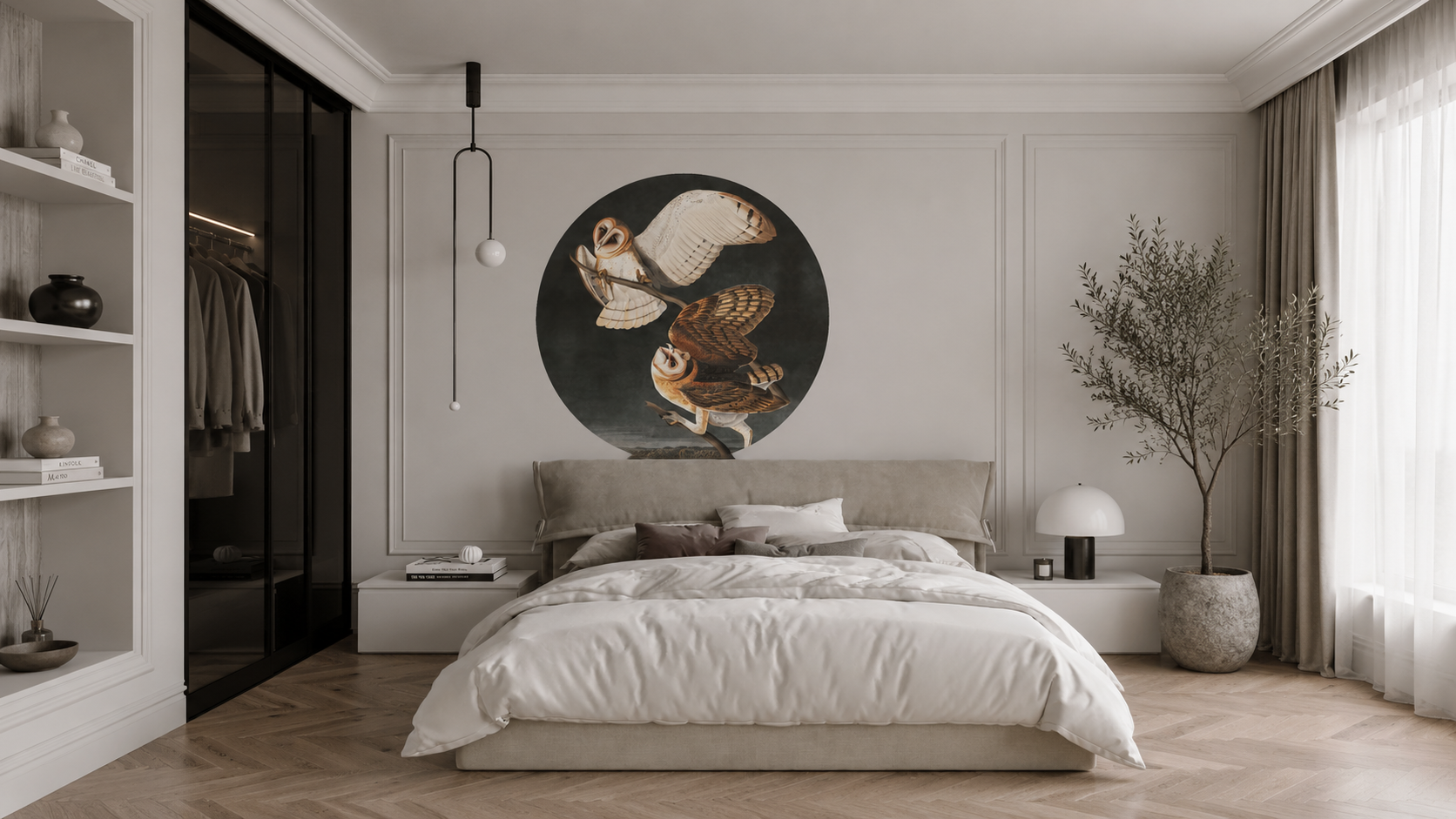Dots Lighting Owls