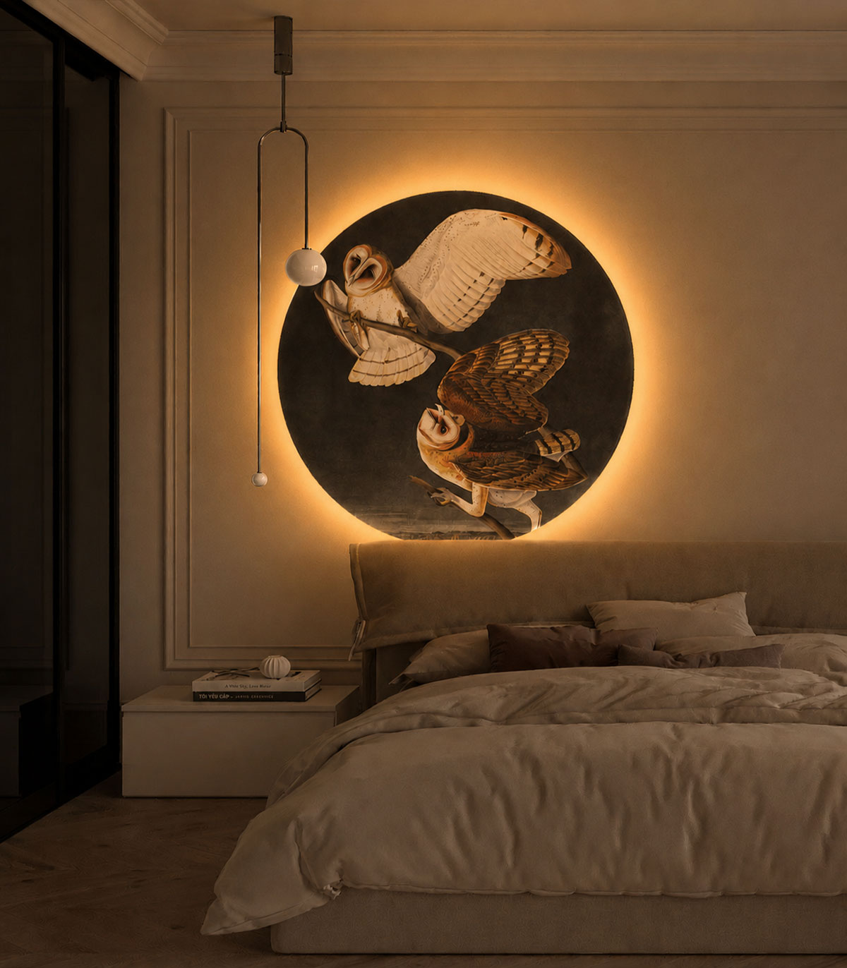 Dots Lighting Owls