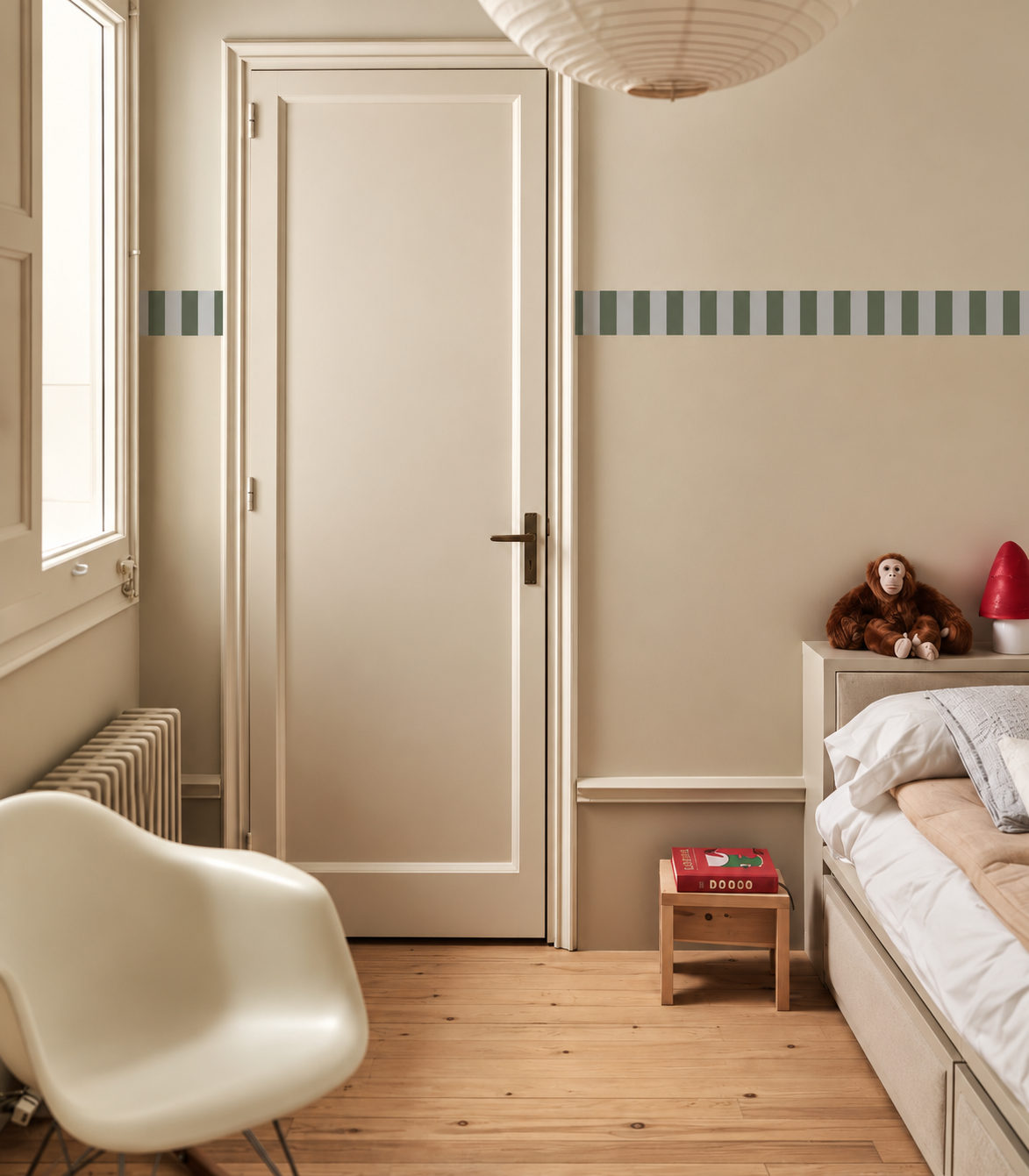Border Stripe Olive