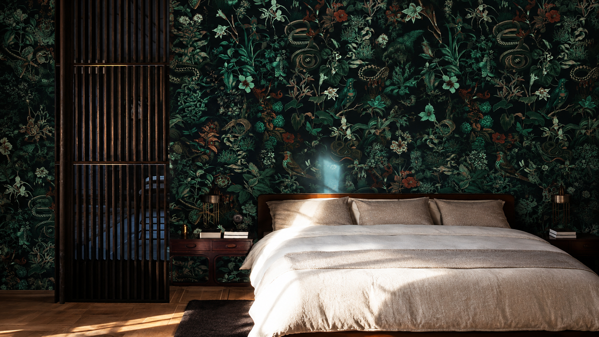 Carta da parati Botanic Green