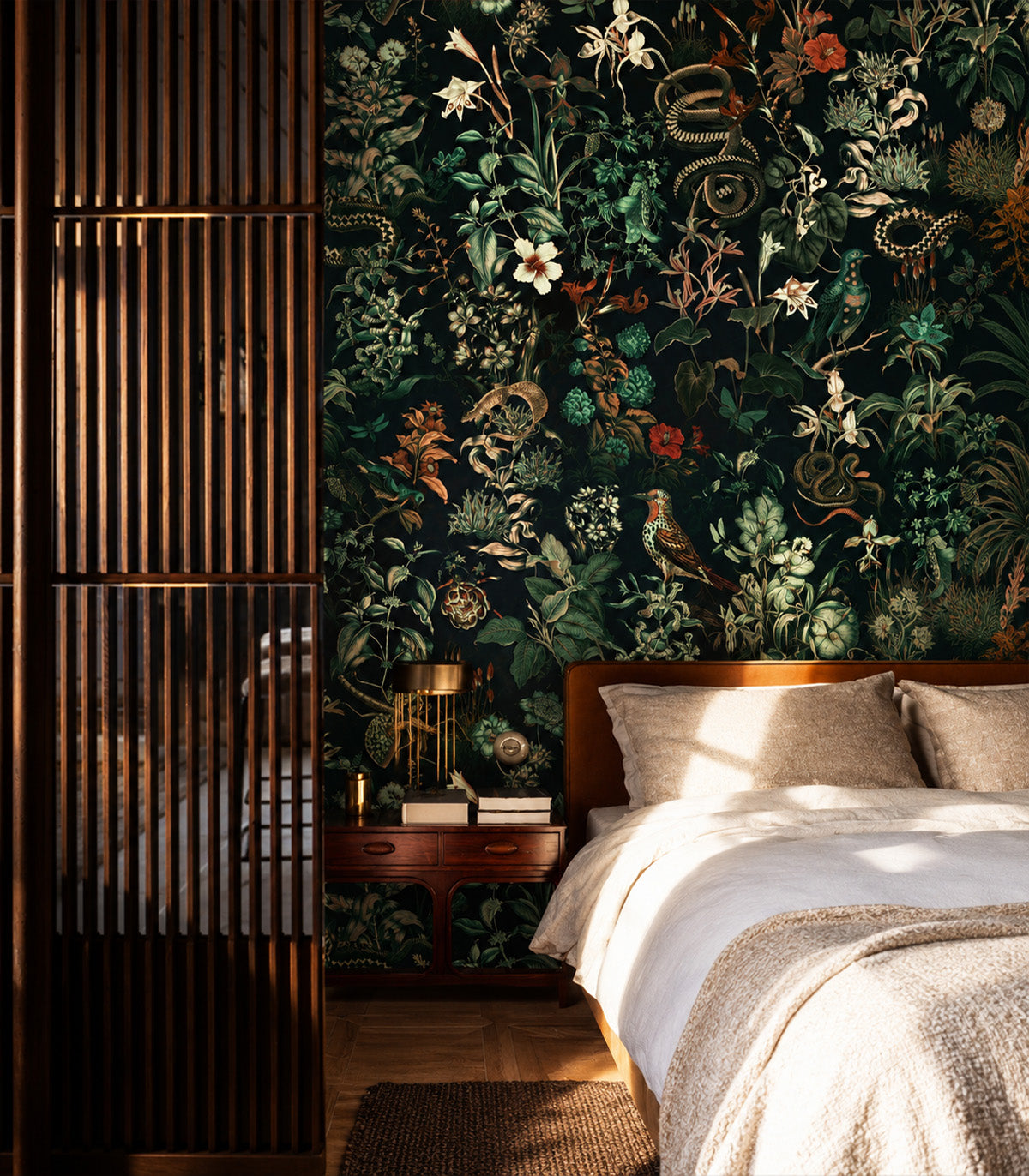 Wallpaper Botanic Green