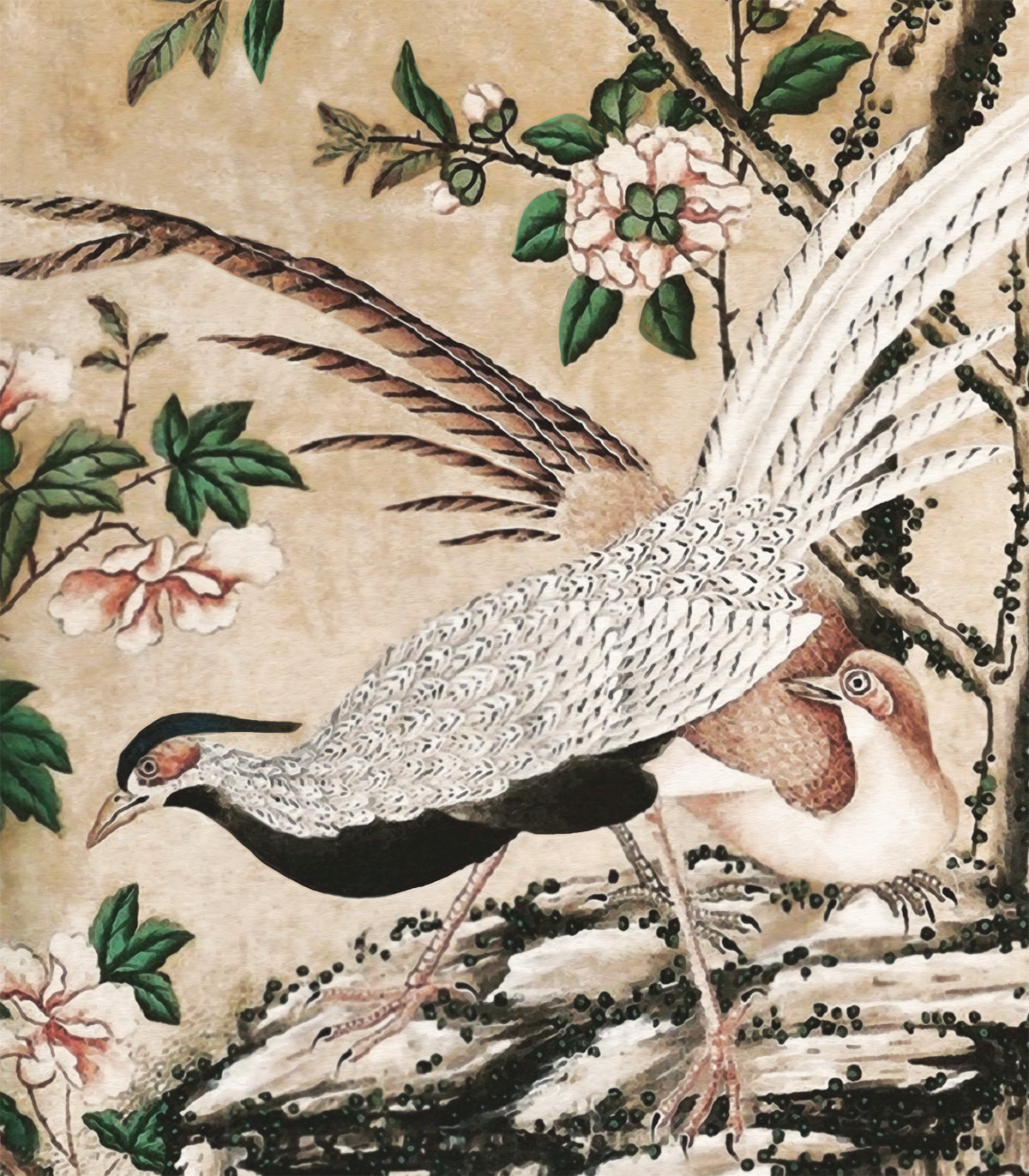 Chinoiserie wallpaper