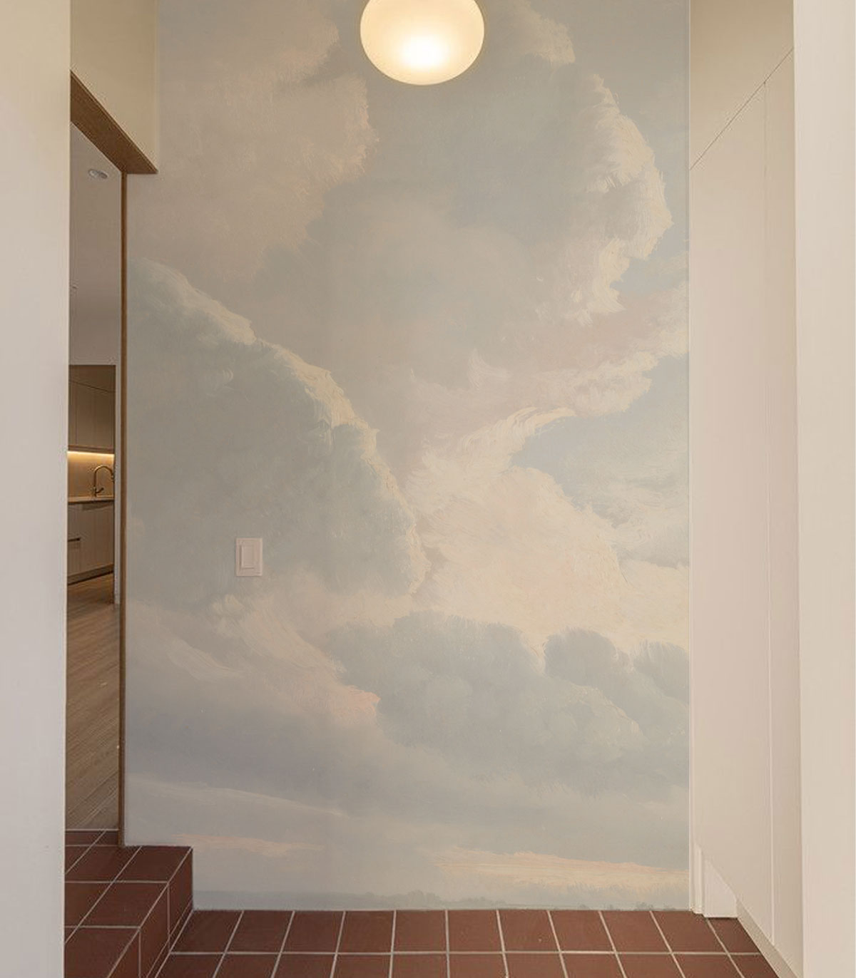 Cloudy sky wallpaper