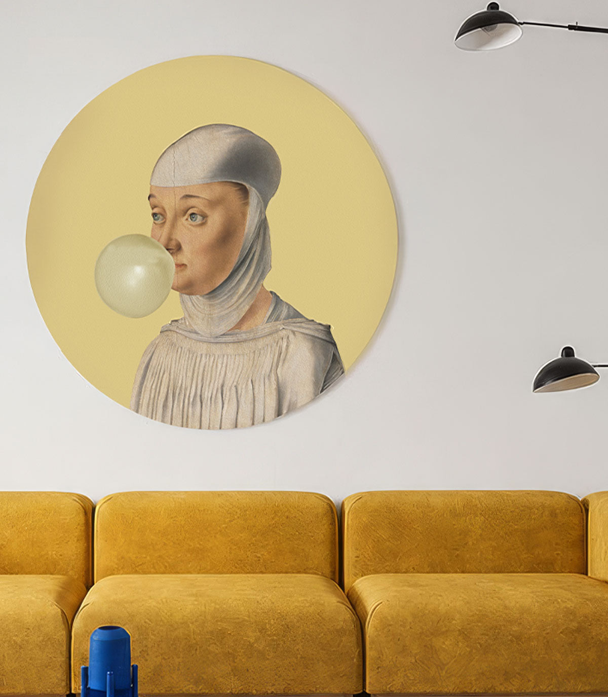 Dots Mujer con Chicle Azul