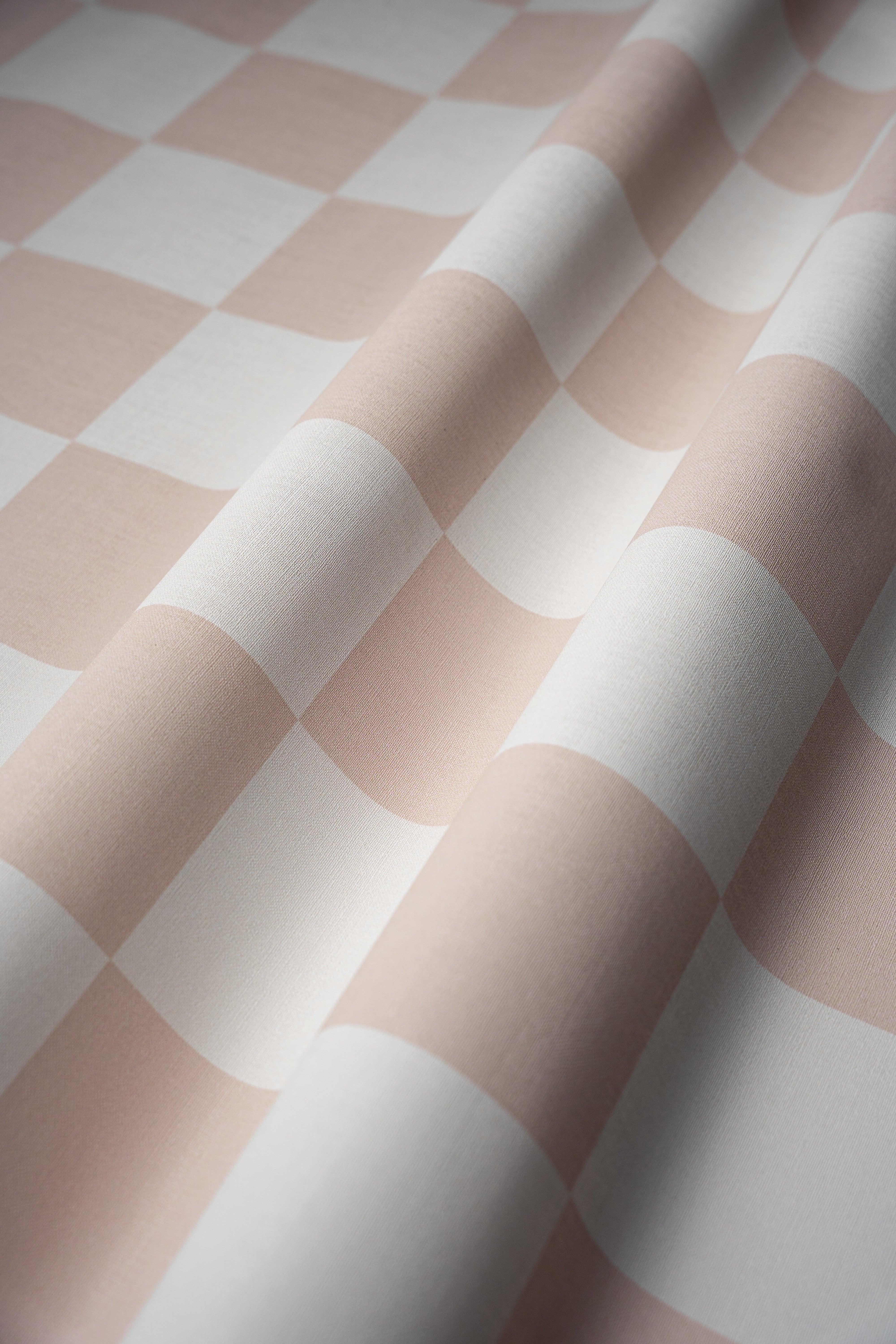 Carta da parati Square Checks Light Mocha