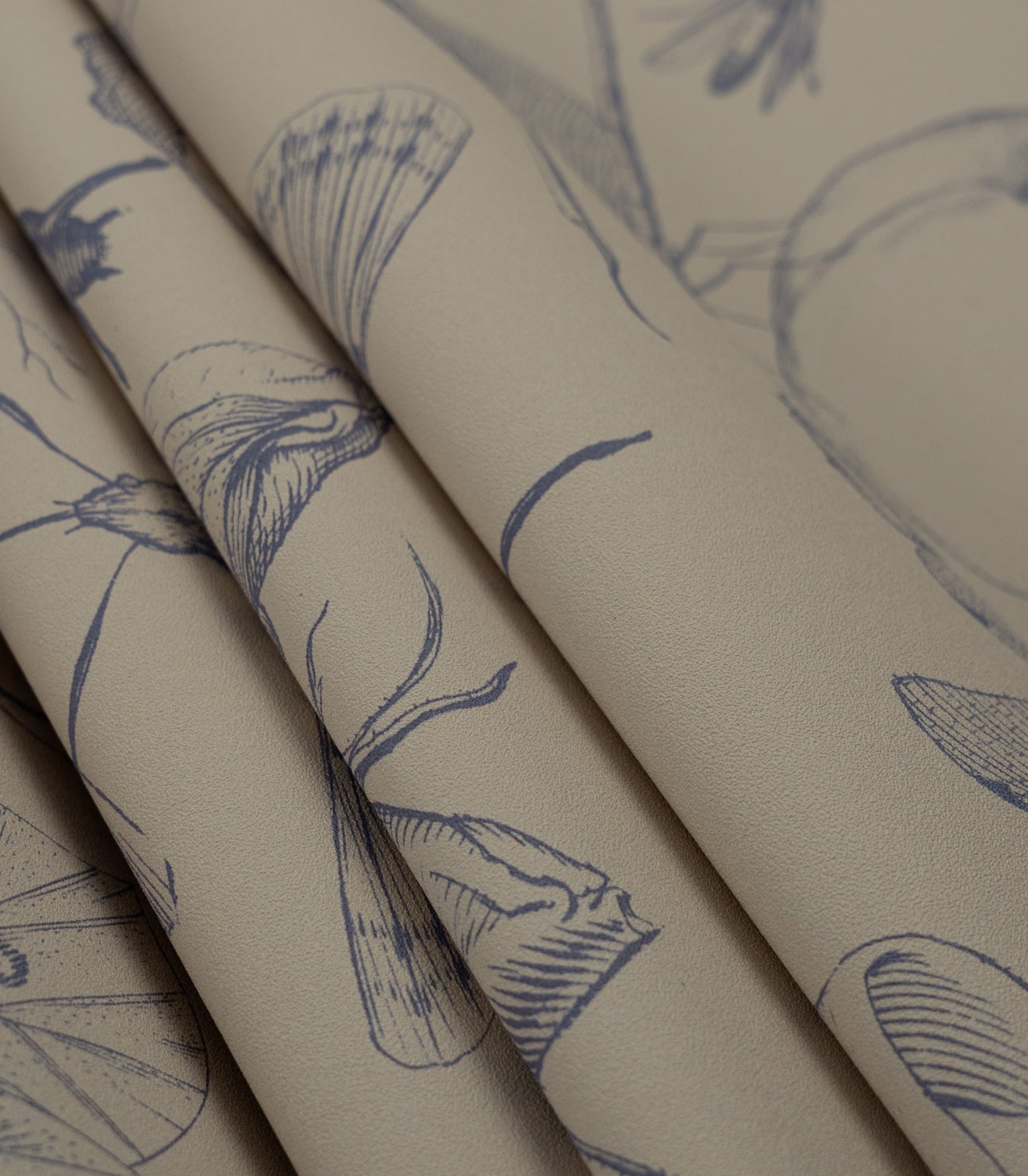 Tapete Vintage botanic blue