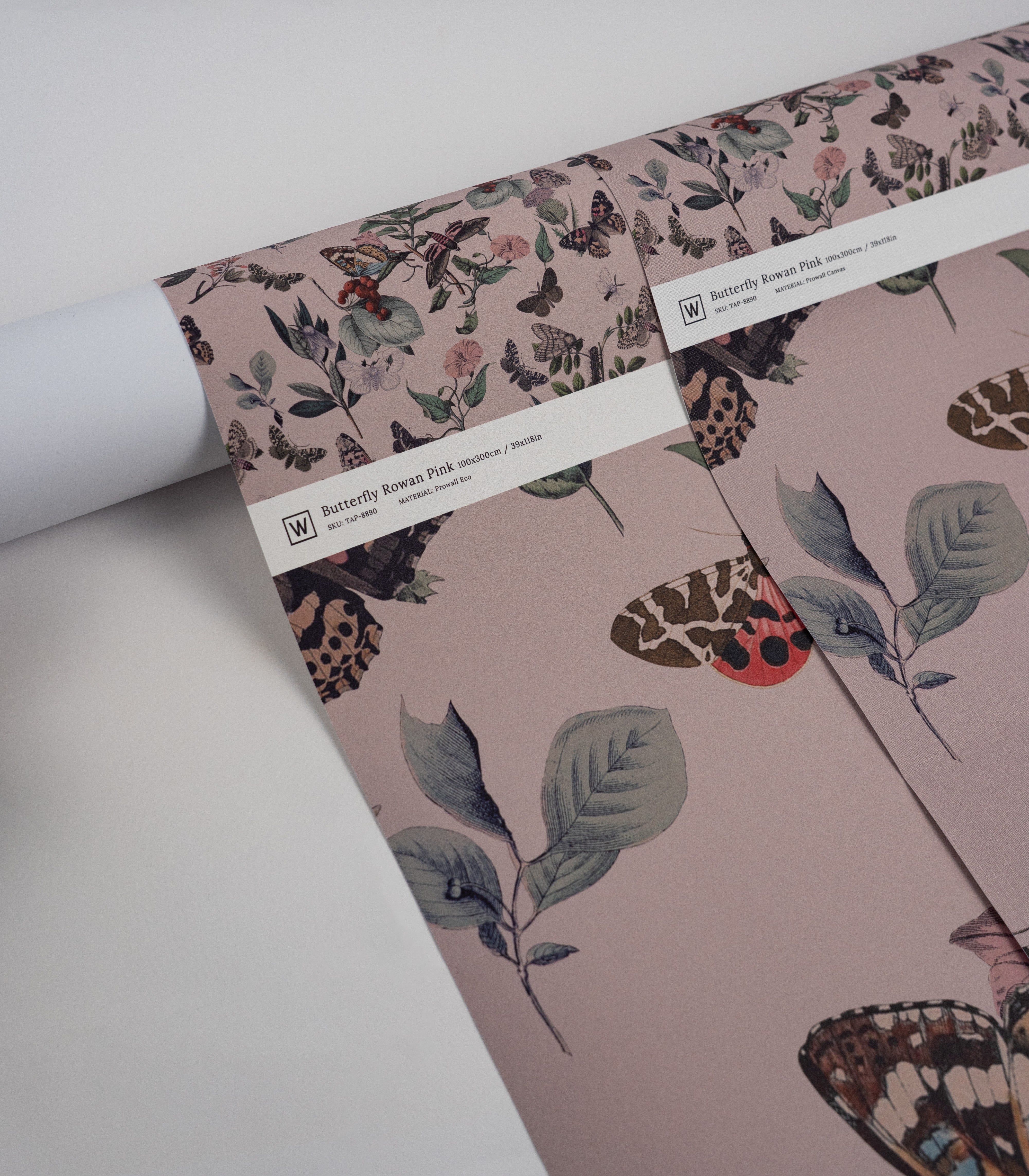 Tapeta Butterfly Rowan Pink