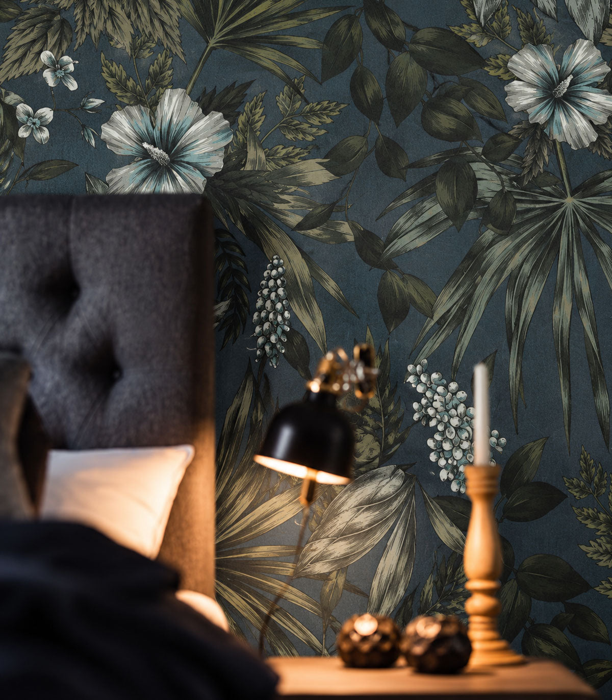 Papel pintado Darkness Green