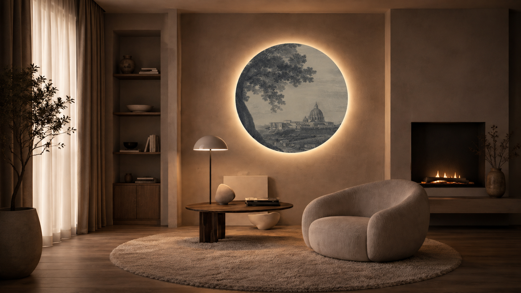 Dots Lighting Eternal Rome