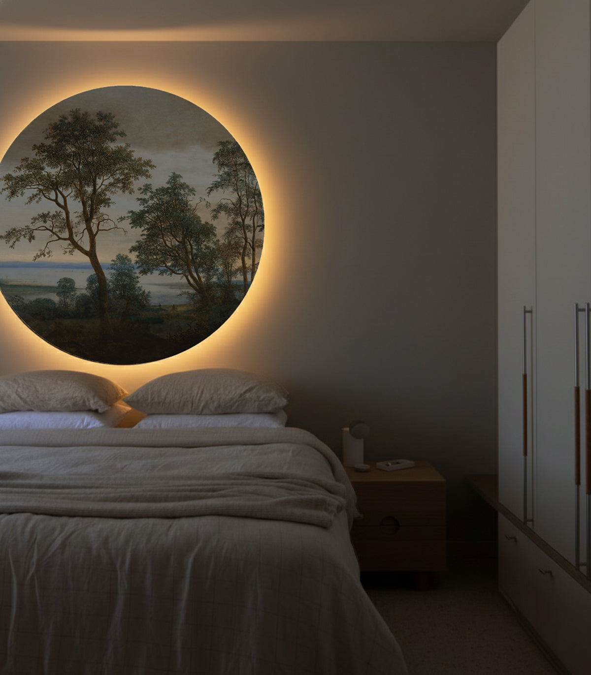 Dots Lighting Evening Grove