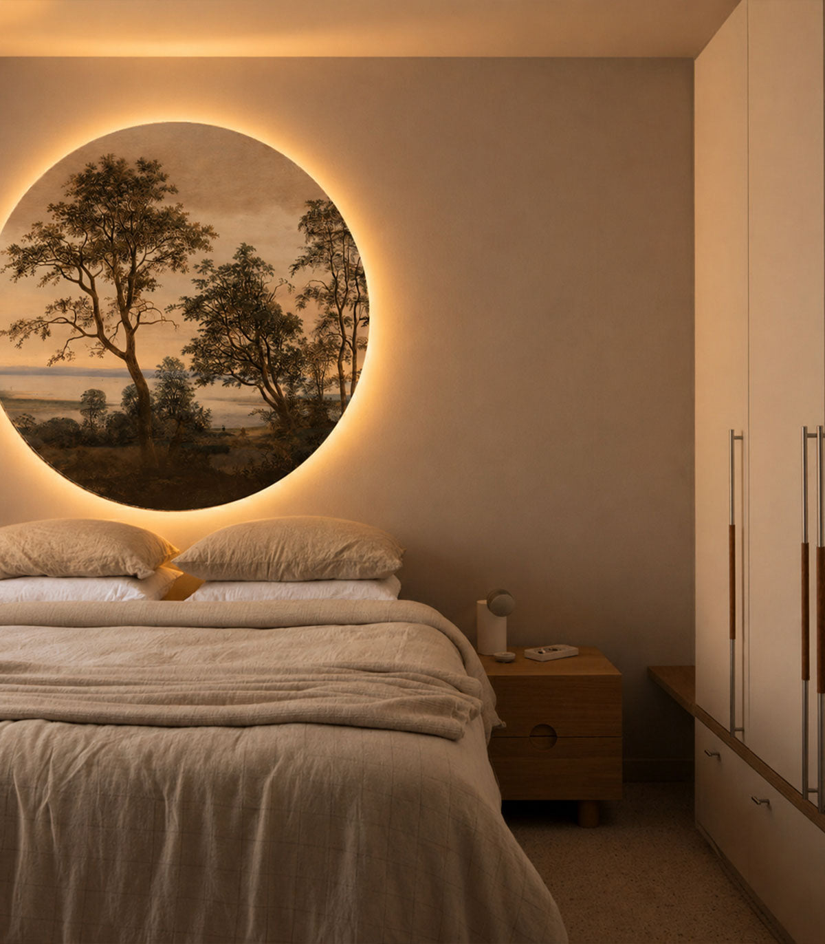 Dots Lighting Evening Grove