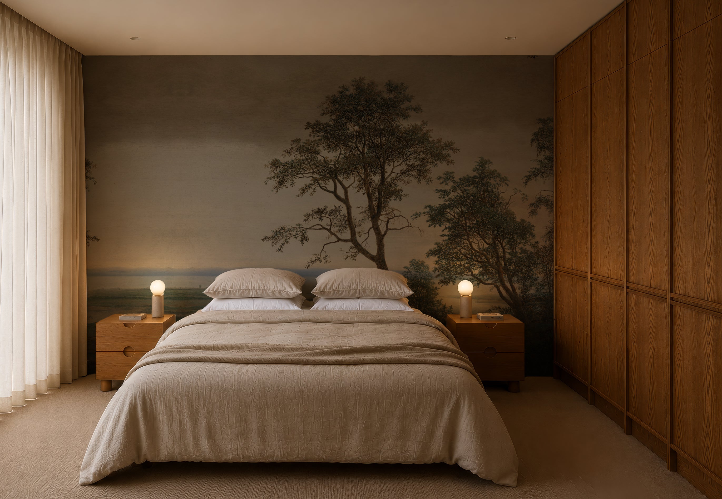 Tapeta Evening Grove