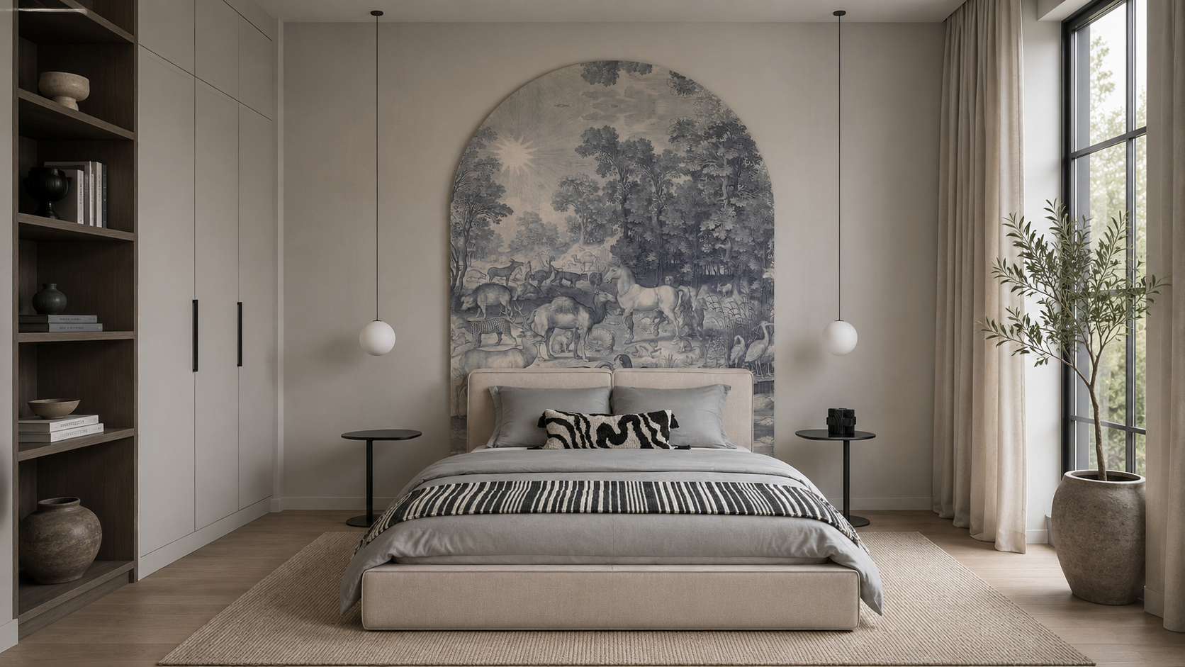 Arch Fauna Fresco Blue