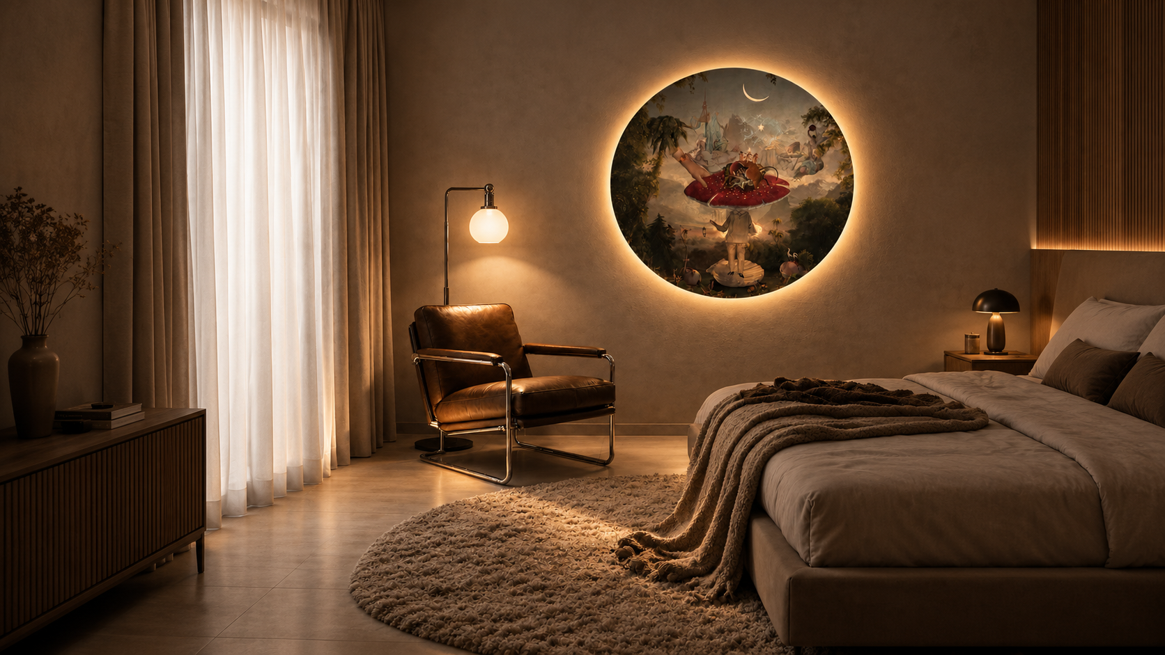 Dots Lighting Forbidden Mushroom