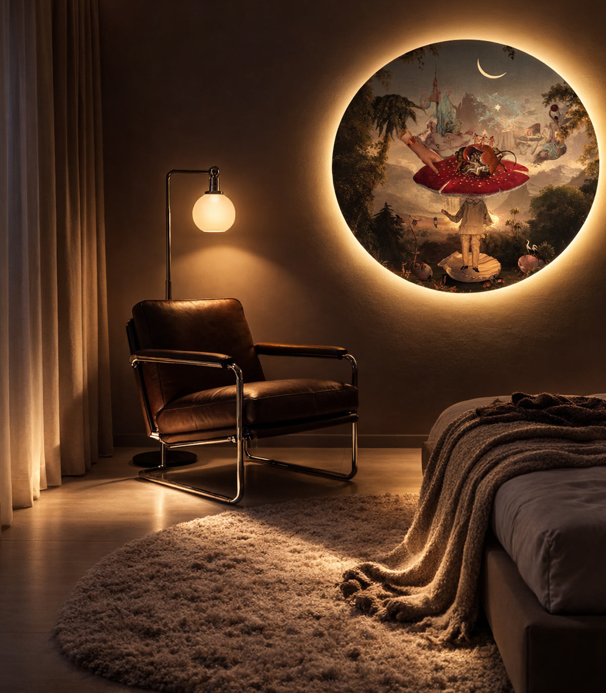 Dots Lighting Forbidden Mushroom