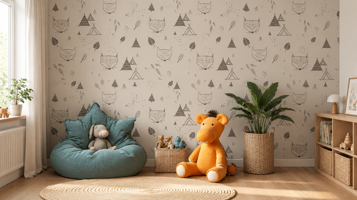 Papier peint Fox Adventure