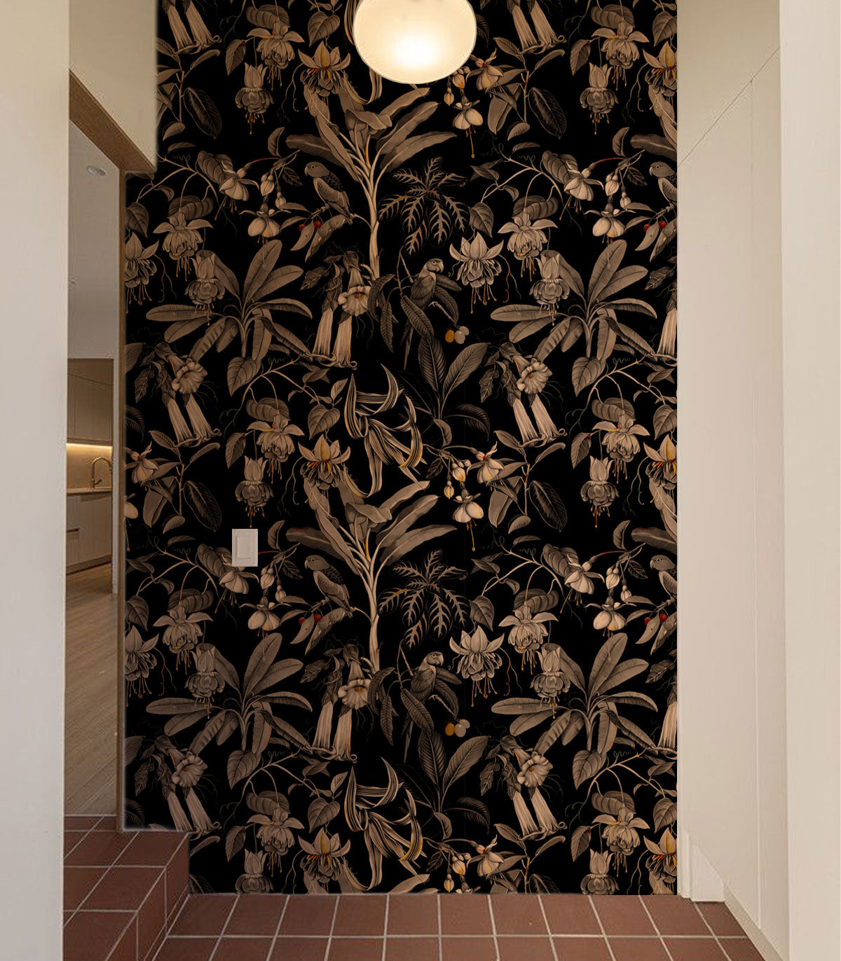 Frida sepia wallpaper