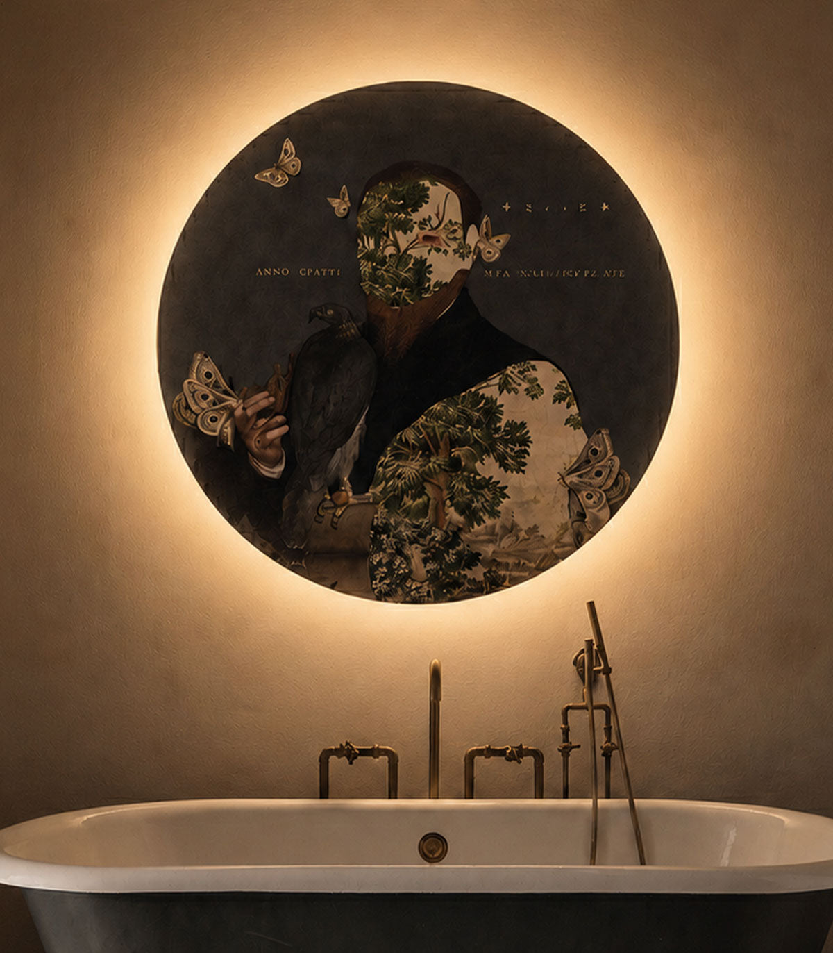 Dots Lighting Gentleman Moth