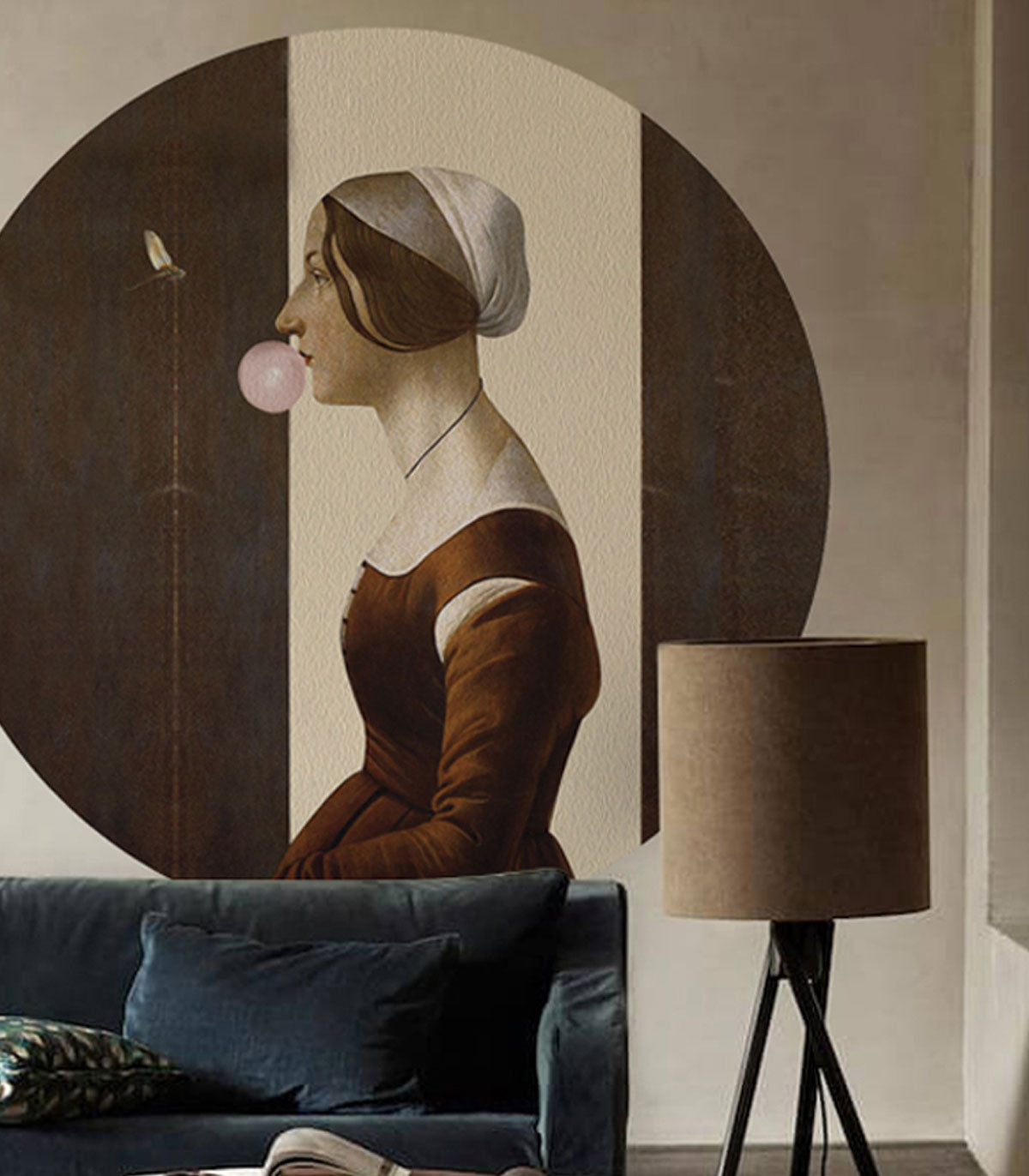 Dots Handmaid with Bubble Gum
