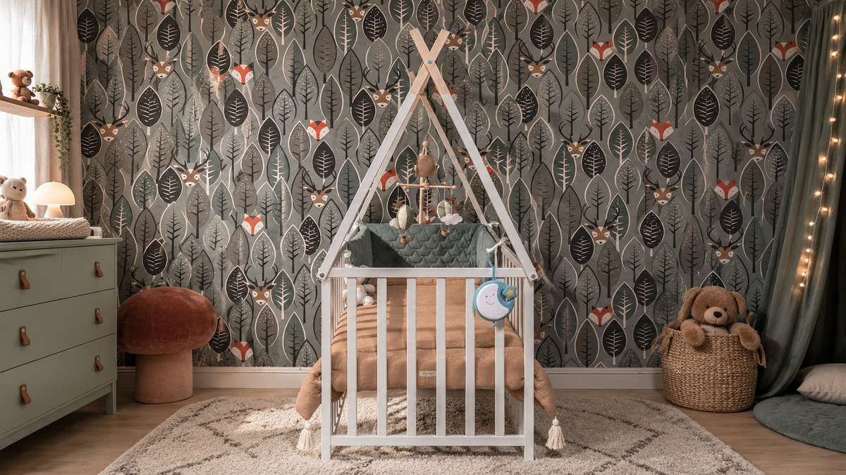 Papel pintado Hidden Deers
