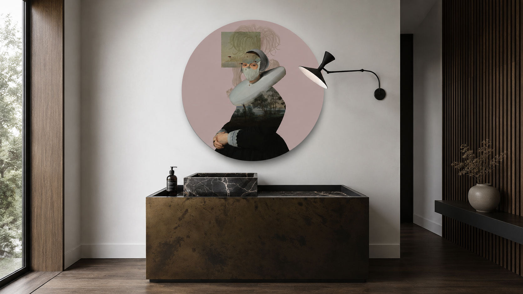 Dots Landscape Muse Pink