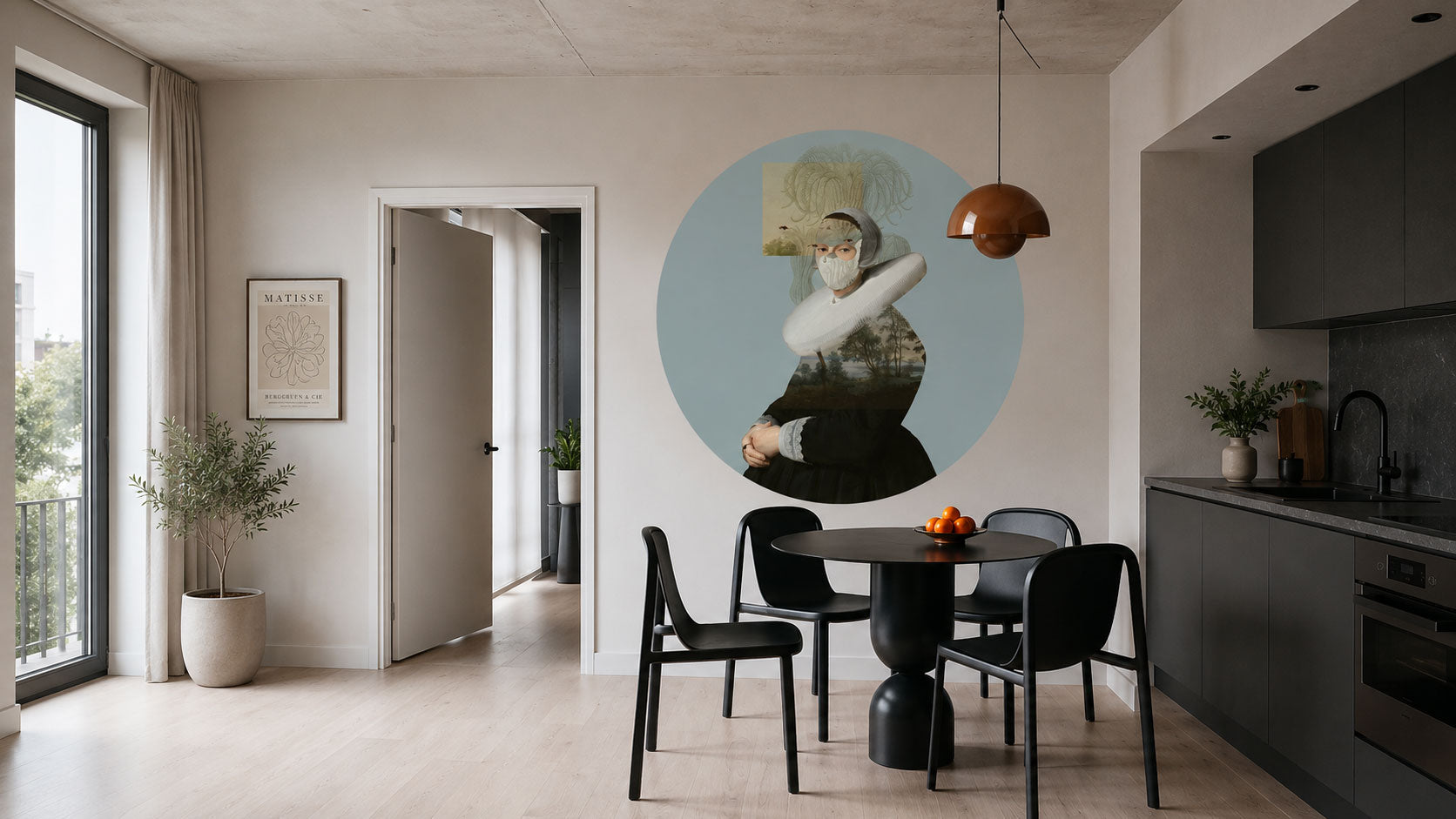 Dots Landscape Muse Blue