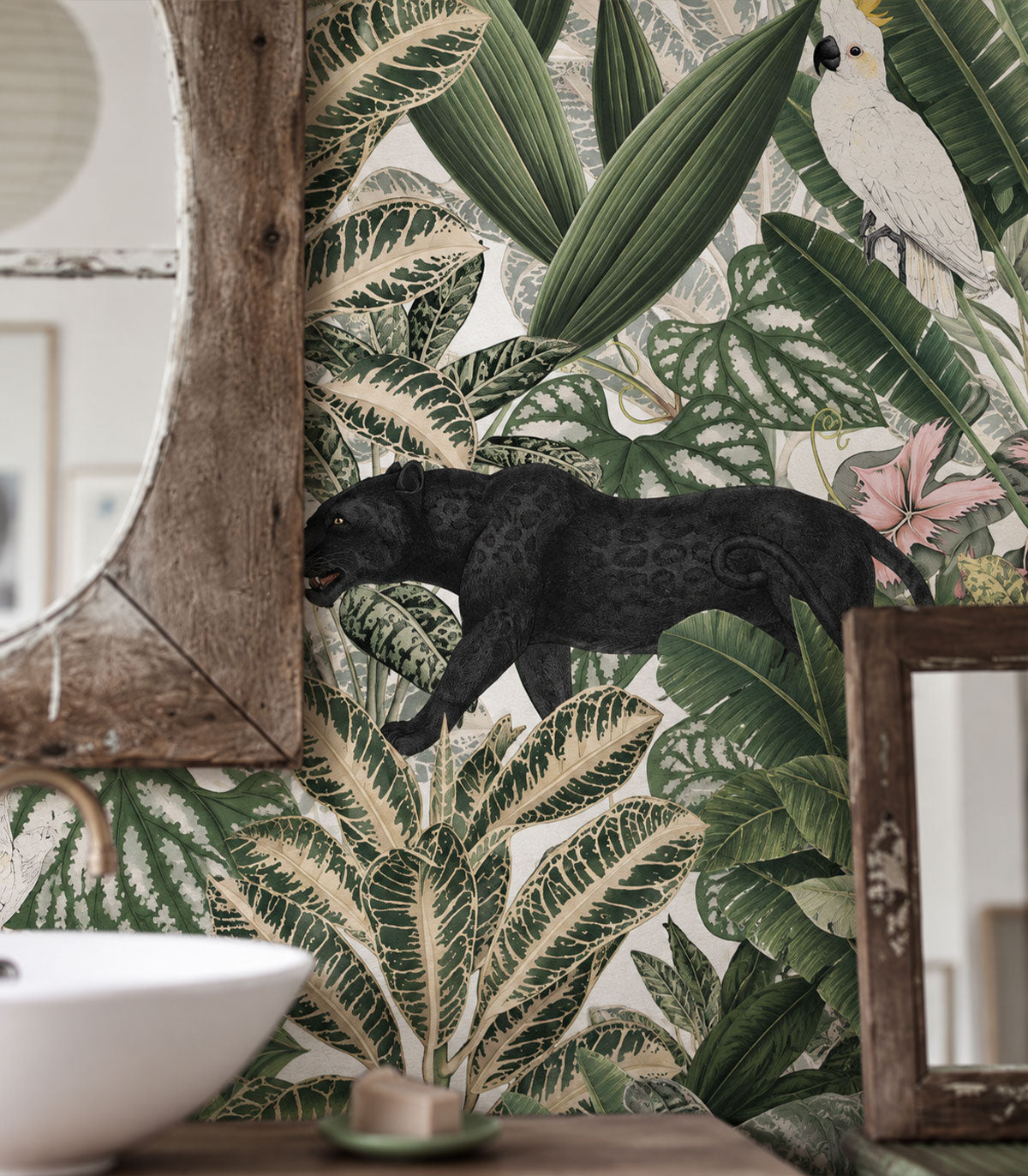Papel pintado Light Jungle
