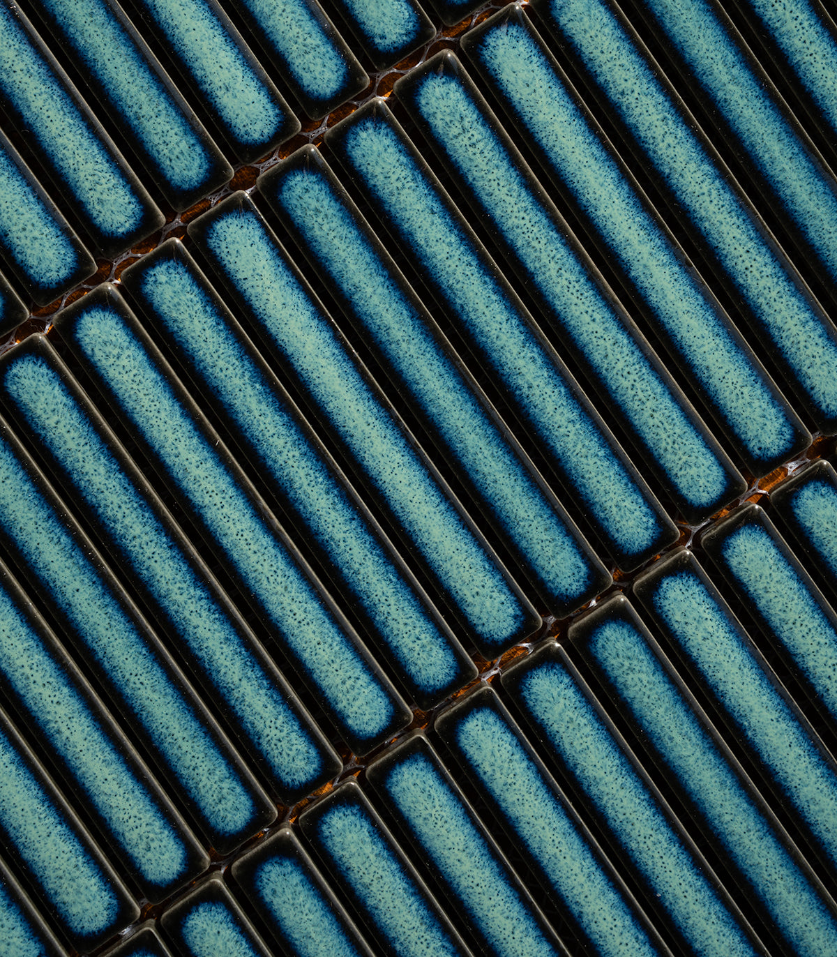 Mini piano atlantic blue gloss mosaic