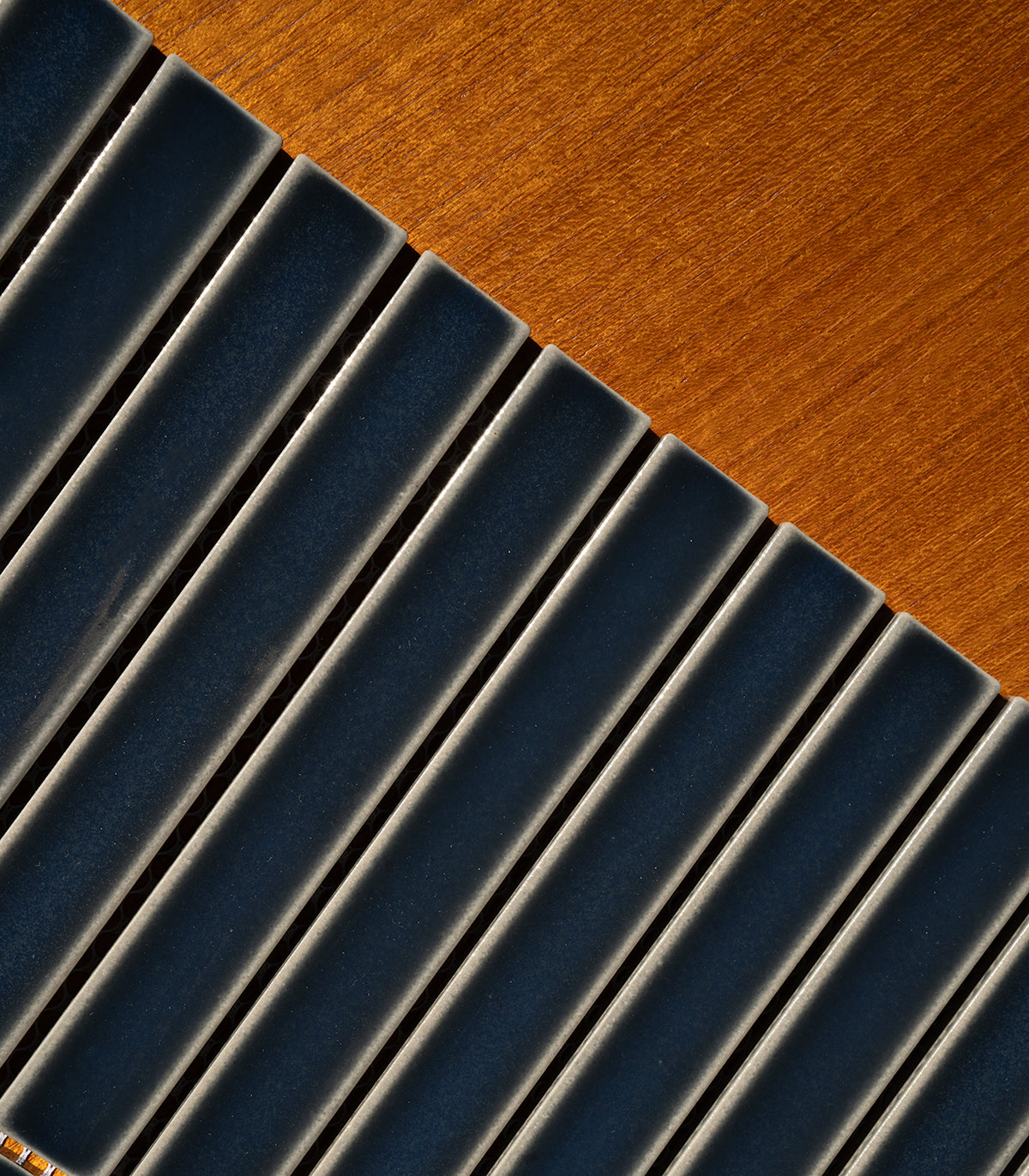 Piano cobalt jeans blue mosaic