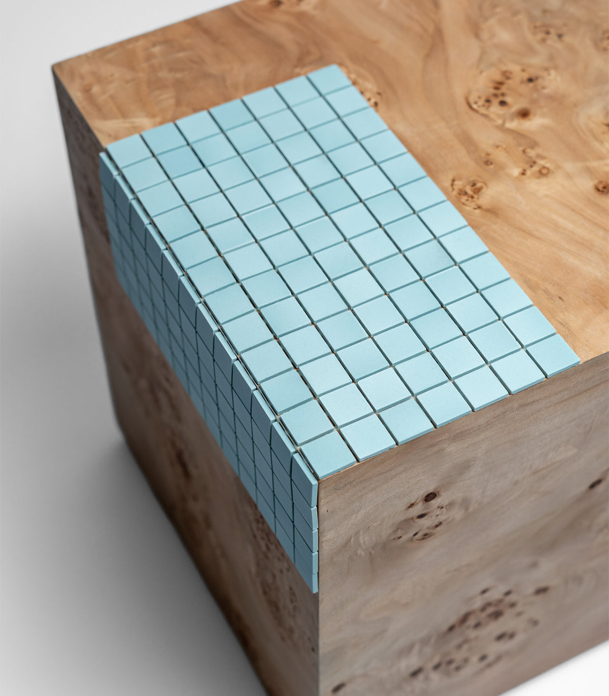 Mosaic savoiardi emerald green