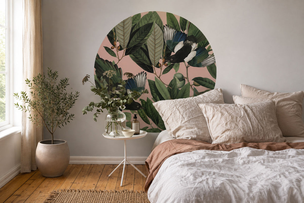Dots Magpie Rosa