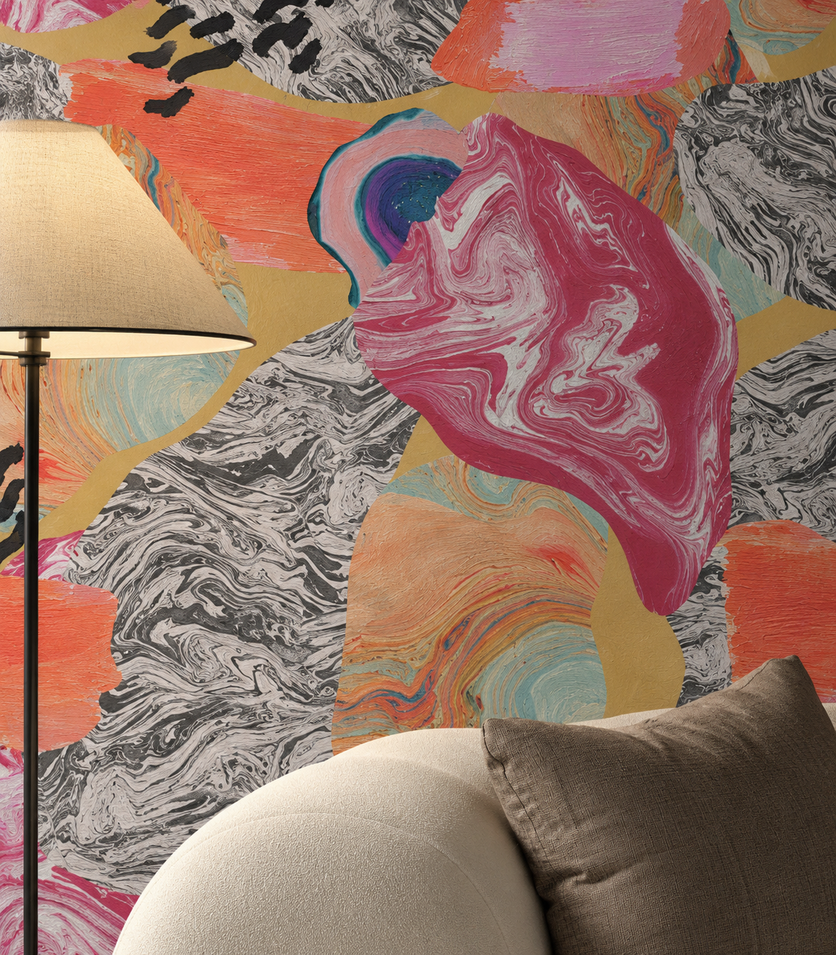 Papier peint Marble