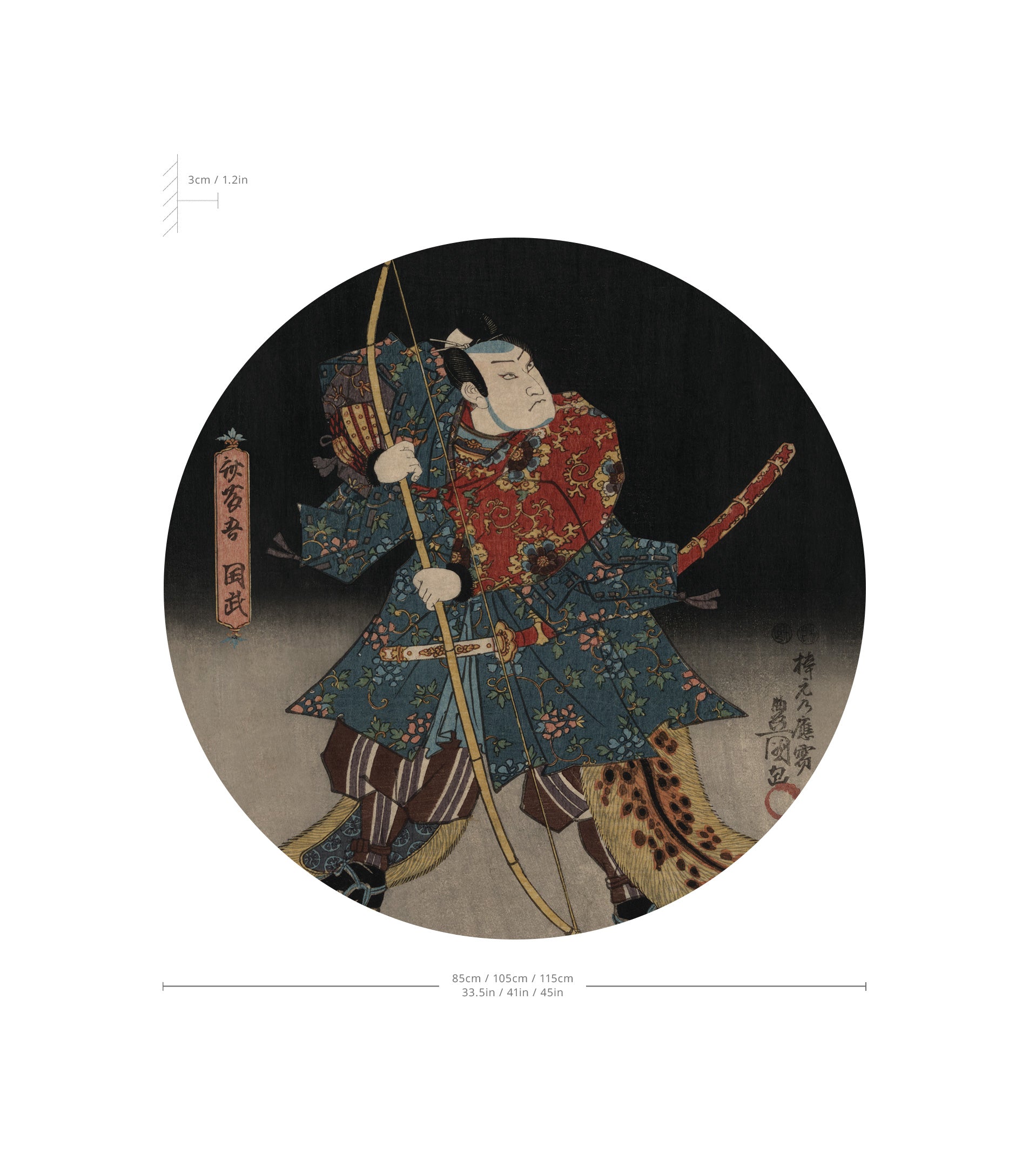 Dots Lighting Midnight Kabuki