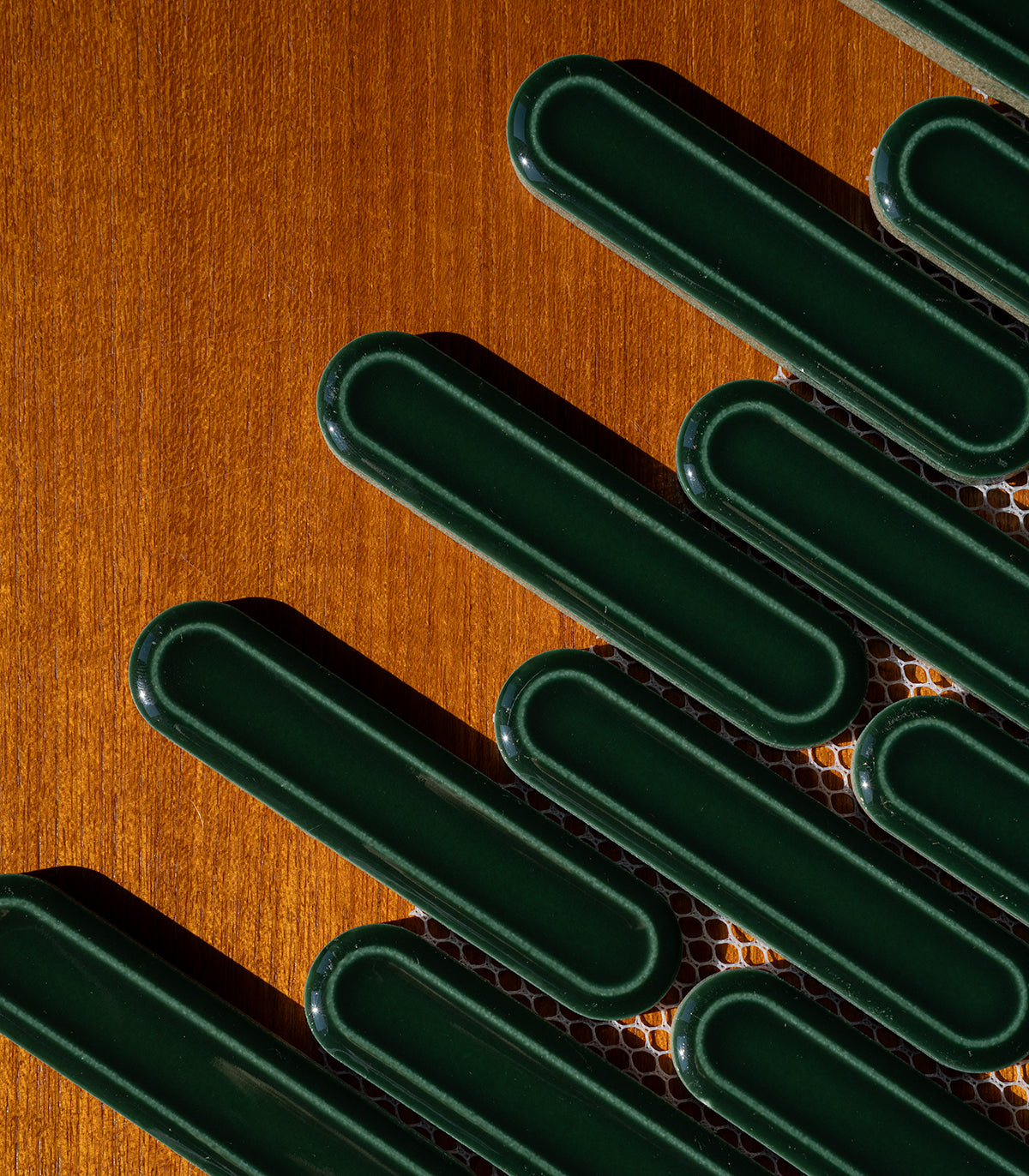 Savoiardi emerald green mosaic