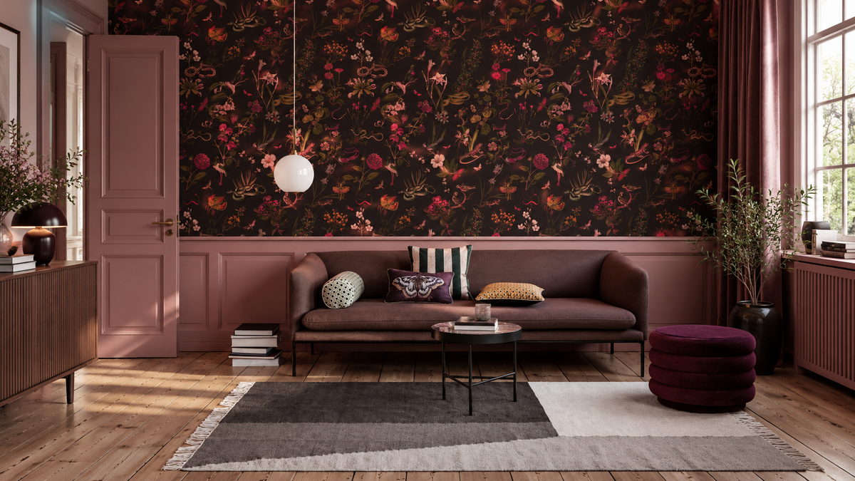 Papel pintado Mysterious Garden