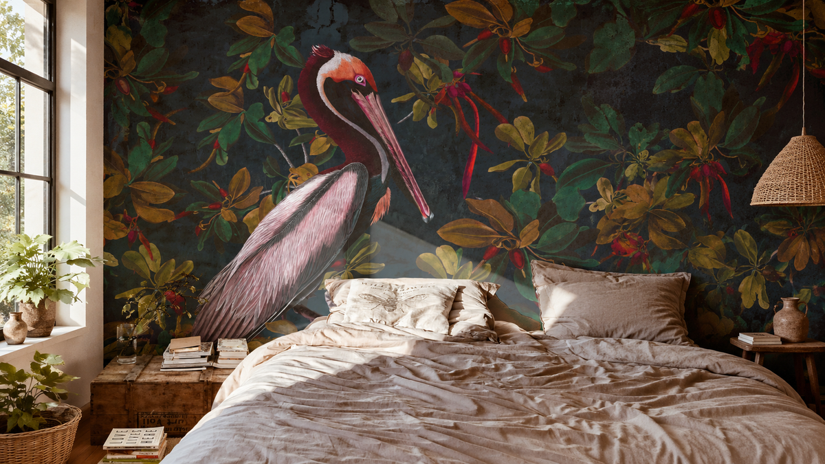 Wallpaper Night Pelicans