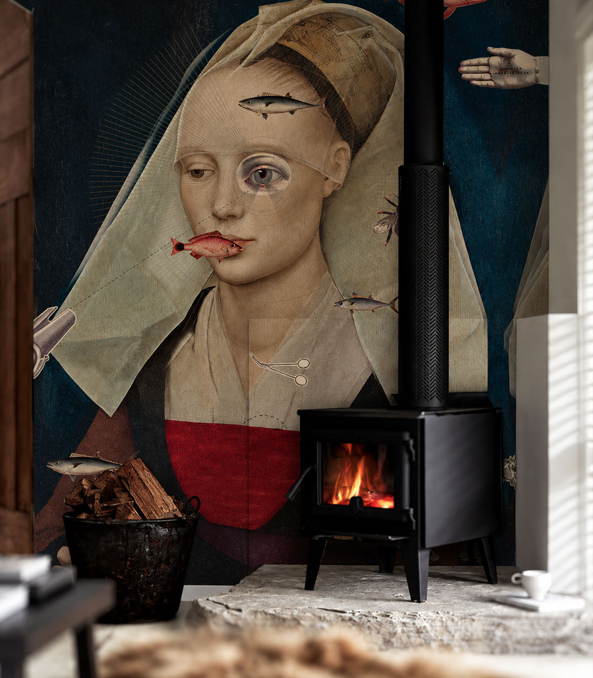 Wallpaper Nordic lady