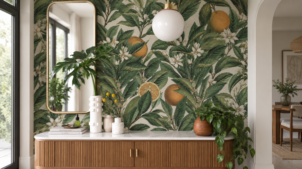 Tapete Orange Tree